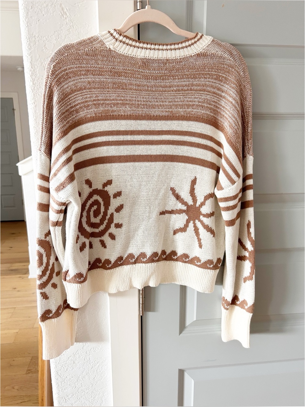 NWT John & Jenn Carlo Sun Novelty Cardigan - Picture 5 of 5